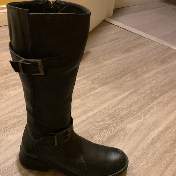 COPY - Black Leather boot, size 39 - Picture 4 of 12